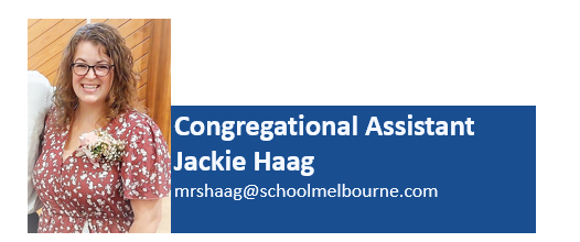 Congregational Assistant Jackie Haag